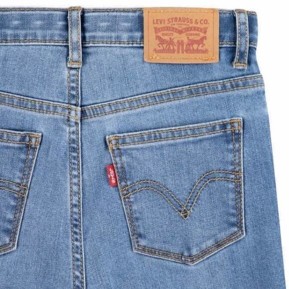 Levi's Girl's 720 Jeans High-Rise Adjustable Waistband Super Skinny Size 14 NWT - Picture 7 of 9
